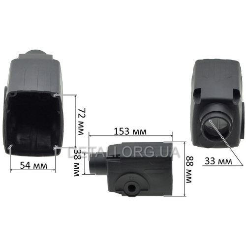 Корпус пластиковий редуктора перфоратора Einhell 920 / Sturm RH2585E