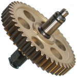 Шестерня в сборе цепная пила Makita UC3041A оригинал 135615-5 (d12 шлиц*d68 43 зуба прямо*d10*6)