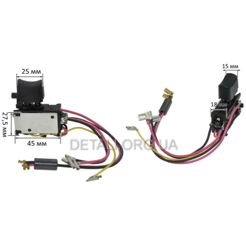 Кнопка лобзика Makita JV101D оригинал 632G55-5