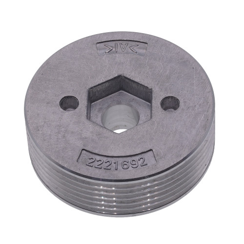 Шкив ремня шлифмашины Makita M9400 (d10*52.9 6 ручейков) оригинал 222169-2