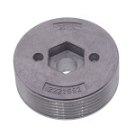Шкив ремня шлифмашины Makita M9400 (d10*52.9 6 ручейков) оригинал 222169-2