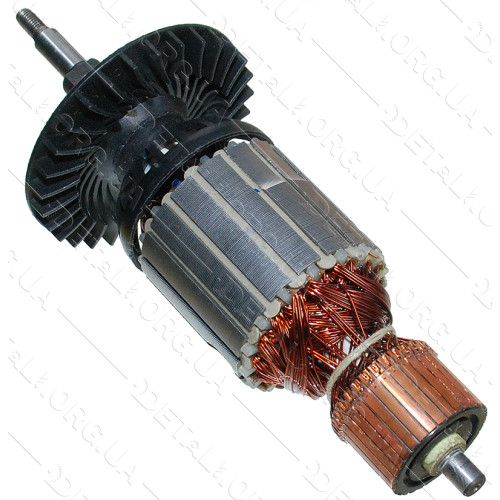Якорь болгарки УШМ DeWalt 180-круг D28413/D28414 ( 215*54 шлиц 9мм) GUA