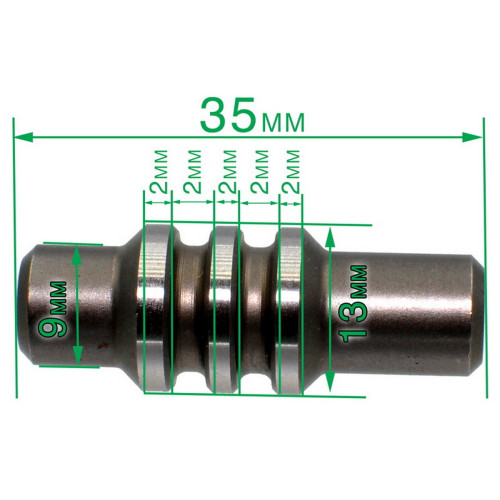 Боек перфоратора Makita HR2400/HR160D оригинал 323723-6