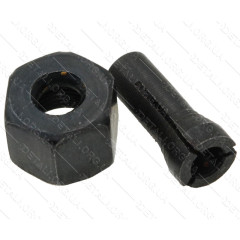Цанга фрезера Makita 3703 d6mm с гайкой