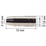 Газовое сопло коническое 12 мм Sturm 
