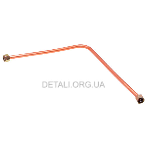 Трубка на компрессор 3/8" L570mm гайка 3/8*3/8