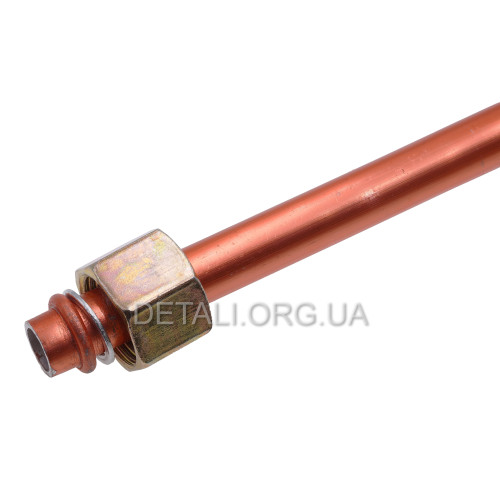 Трубка на компрессор 3/8" L570mm гайка 3/8*3/8