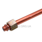 Трубка на компрессор 3/8" L570mm гайка 3/8*3/8