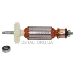 Якорь болгарка Bosch GWS 10-125 оригинал 1604010A20 (181*35 посадка 8мм резьба) 2