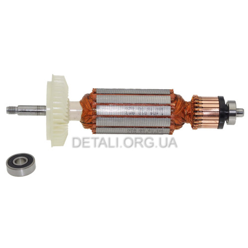 Якорь болгарка Bosch GWS 10-125 оригинал 1604010A20 (181*35 посадка 8мм резьба)