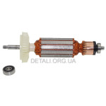 Якорь болгарка Bosch GWS 10-125 оригинал 1604010A20 (181*35 посадка 8мм резьба)