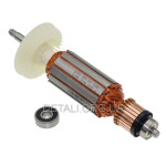 Якорь болгарка Bosch GWS 10-125 оригинал 1604010A20 (181*35 посадка 8мм резьба)