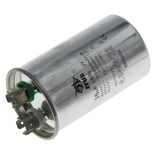 Конденсатор JYUL CBB-65 35мкф - 450 VAC алюміній (50*86 mm)