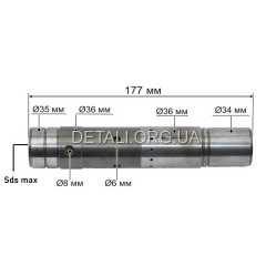 Ствол перфоратор Зенит ЗПП-2000 MAX (D28*L178)