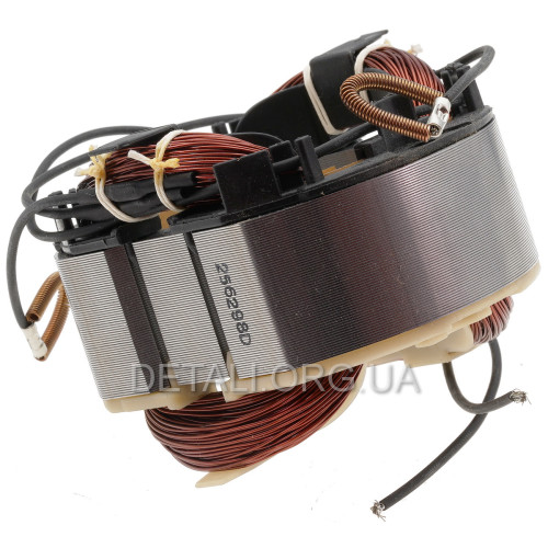 Статор шлифмашины 220-240В МТ990 Makita оригинал 596298-0