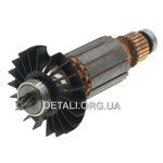 Якорь перфоратор Bosch PBH2800RE оригинал 1 614 010 251 (143*35 7-з лево)
