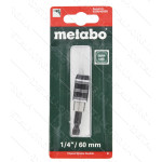 Держатель бит магнитный с фиксатором 1/4"- 60 mm Metabo оригинал 628540000