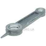 Шатун компрессора L110*135 d1 12 d2 20 Lмц - 85
