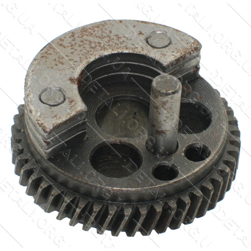 Шестерня - эксцентрик лобзика Craft-tec PXJS-125 (47 зуба право d10*40 шток 5мм)