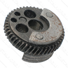Шестерня - эксцентрик лобзика Craft-tec PXJS-125 (47 зуба право d10*40 шток 5мм) 2