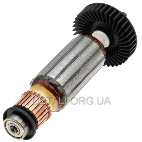 Якорь болгарки Metabo WEV 850-125 (163*32 мм хвостовик 6 мм) оригинал 310012750