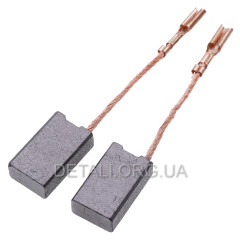 Щітки 6х11х18 B&amp;D перфоратора Stanley STHR323K (комплект 2 шт) оригінал 5140145-21 2