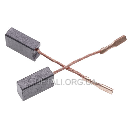 Щітки 6х11х18 B&amp;D перфоратора Stanley STHR323K (комплект 2 шт) оригінал 5140145-21