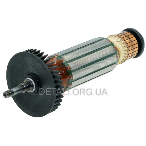 Якорь болгарки УШМ Metabo W 850-115 оригинал 310012740 (163*32 посадка 6мм)