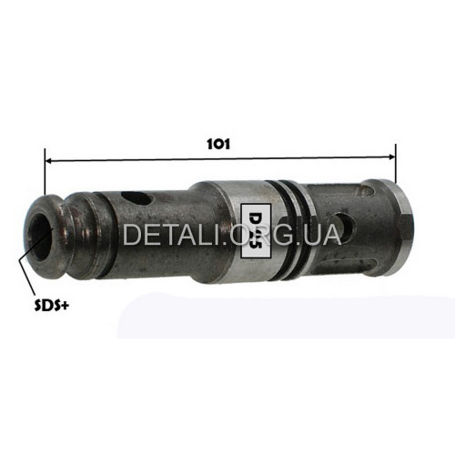 Ствол перфоратора Зенит ЗПП-1500 профи (d25, L101)