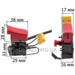 Вимикач дриля Metabo BEV 1300-2 оригінал 343410950