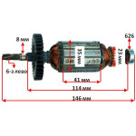якір дриль Einhell BT - BS 710( 152*35 5-з /право)