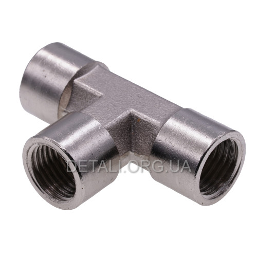 Тройник 5/8"-3 с внутренней резьбой 1/4” (12мм)