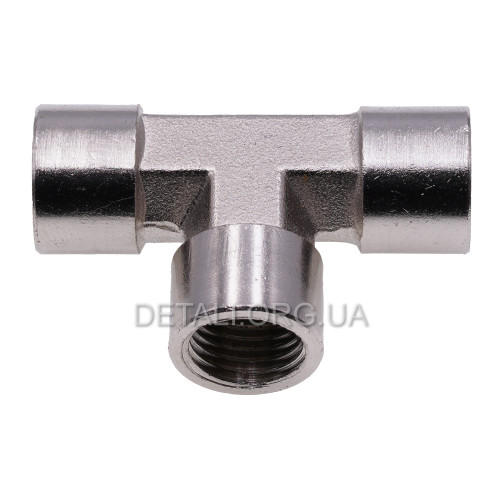 Тройник 5/8"-3 с внутренней резьбой 1/4” (12мм)