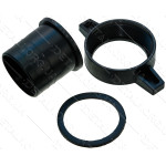 Перехідник мотопомпи з фланця на щланг d72mm №3(пластмасовий)