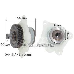 Блок-шестерня дискової пили Stanley FME301 оригінал 90632704