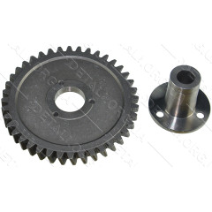 Шестерня цепной электропилы Forte d19*86 40 зубов влево + d10*19*38 h33