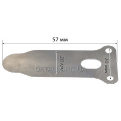 Мембрана компрессора C41 L57mm (1 шт) 2