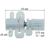 Маслонасос ланцюгової електропили Eurotec GC222, Євротек GC 124, Black & Decker GK1430