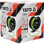 Шланг пневматический ПВХ YATO быстросъем d 9,5 мм 20 Bar L 15 м