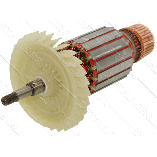 Якорь болгарки Forte EG 26-230S / 2600 / Днипро-M GL-240 (202*54 шлицы 9 мм)