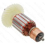 Якорь болгарки Forte EG 26-230S / 2600 / Днипро-M GL-240 (202*54 шлицы 9 мм)