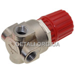 JB. Редуктор компрессора резьба 3*1/4 - М10 хром (качество)