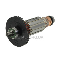 Якір дискової пили Makita HS7010/HS7611 оригінал 515433-1 (168*41 8-з право) 2