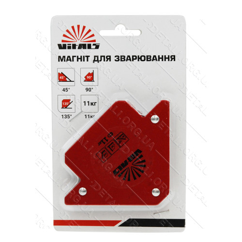 Уголок магнитный для сварки (стрела) Vitals 11 кг 45, 90, 135 градусов