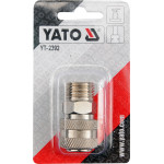 Муфта YATO с наружной резьбой d 1/2 50/250