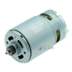 Двигатель 18 V шуруповерта Metabo оригинал 317004700 (d38 L76 dвала 3,2 мм) 2