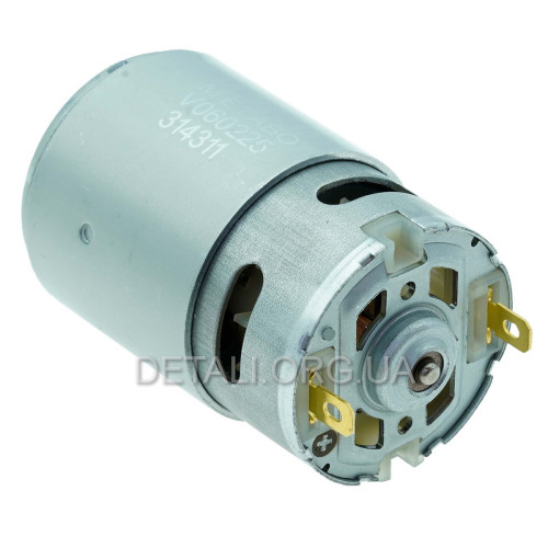 Двигун 18 V шуруповерта Metabo оригінал 317004700 (d38 L76 dвала 3,2 мм)