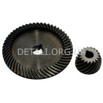 Шестерни (пара) цепной пилы Зенит ЦПЛ-406/2500 (d1 14*82,5 h1 - 11.5 mm / d2 10*30/h2 22)