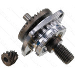 Блок - редуктор болгарки Bosch 6-100(d1 12*46 d2 6 h2 14) меж.отв. 53мм