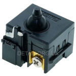 Кнопка болгарки УШМ DeWalt DWE4217 оригінал N484918